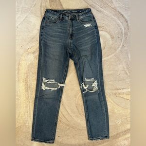 American Eagle Ripped Straight Leg Jean